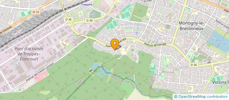 localisation de l'entreprise MADAME CHLOE AVALLONE à MONTIGNY-LE-BRETONNEUX