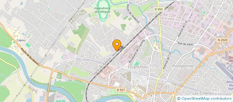 localisation de l'entreprise MADAME CHLOE AZNAR  MONTAUBAN