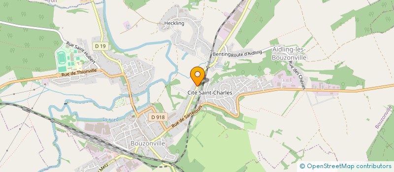 localisation de l'entreprise MADAME CHLOE BAGEOT  BOUZONVILLE