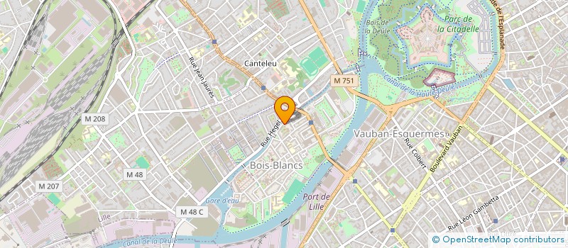 localisation de l'entreprise MADAME CHLOE BAILLEUL à LILLE