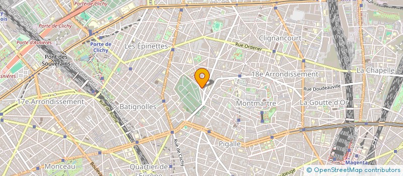 localisation de l'entreprise MADAME CHLOE BAILLY  PARIS