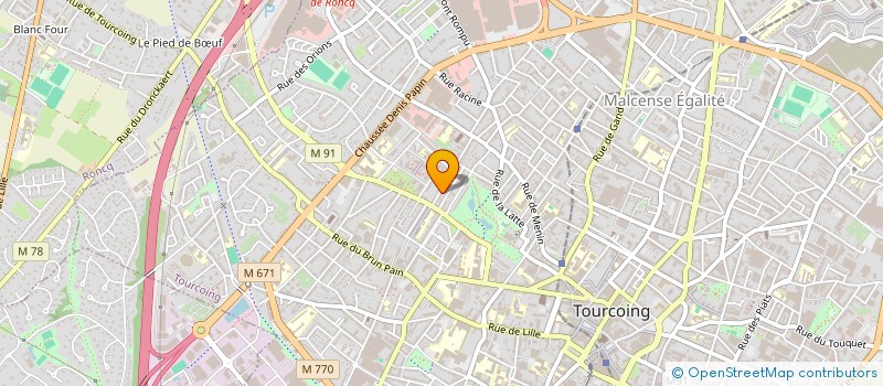 localisation de l'entreprise MADAME CHLOE BAILLY  TOURCOING