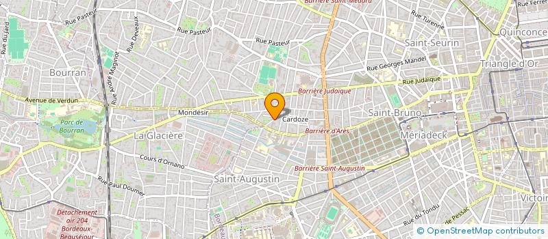 localisation de l'entreprise MADAME CHLOE BAJAS  BORDEAUX