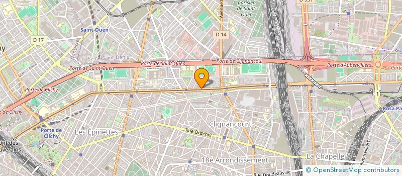 localisation de l'entreprise MADAME CHLOE BAKOYENE  PARIS