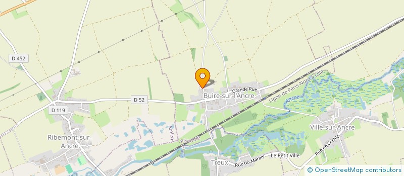 localisation de l'entreprise MADAME CHLOE BALIN  BUIRE-SUR-L'ANCRE