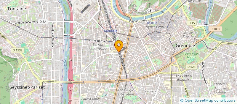 localisation de l'entreprise MADAME CHLOE BALLAIN à GRENOBLE