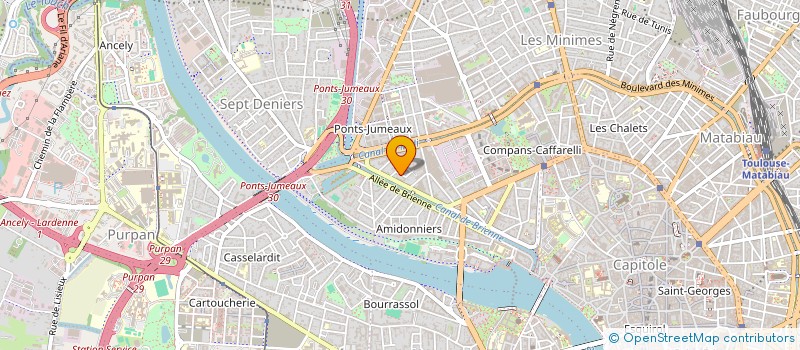 localisation de l'entreprise MADAME CHLOE BARBANSON  TOULOUSE