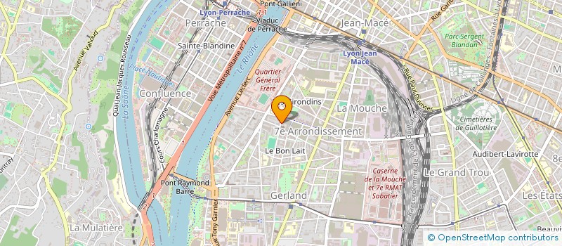 localisation de l'entreprise MADAME CHLOE BARBE  LYON