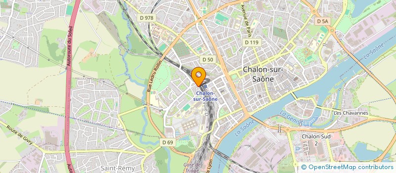 localisation de l'entreprise MADAME CHLOE BARDON  CHALON-SUR-SAONE