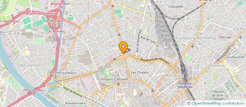 localisation de l'entreprise MADAME CHLOE BARON à TOULOUSE