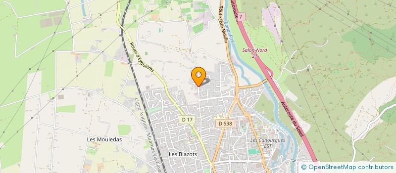 localisation de l'entreprise MADAME CHLOE BARRIELLE à SALON-DE-PROVENCE