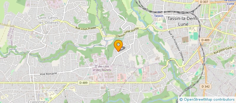 localisation de l'entreprise MADAME CHLOE BATAILLON  ECULLY