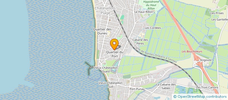 localisation de l'entreprise MADAME CHLOE BAYCHELIER à CHATELAILLON-PLAGE