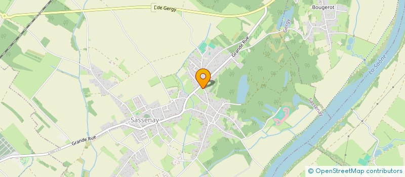 localisation de l'entreprise MADAME CHLOE BEAUFOUR  SASSENAY