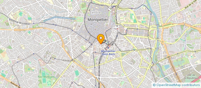 localisation de l'entreprise MADAME CHLOE BEAUGRAND  MONTPELLIER