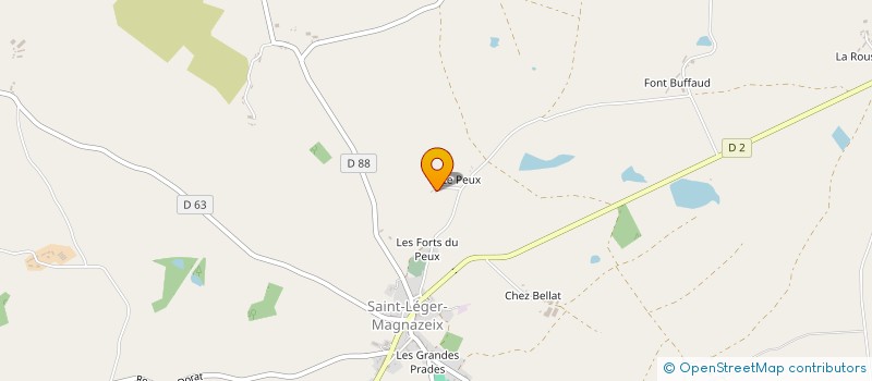 localisation de l'entreprise MADAME CHLOE BEAUMARD à DOMPIERRE-LES-EGLISES