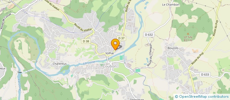 localisation de l'entreprise MADAME CHLOE BEAUZAC  COUBON