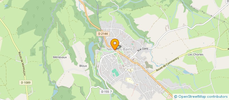 localisation de l'entreprise MADAME CHLOE BELOUIS  MONTLUCON