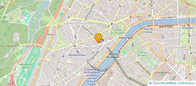 localisation de l'entreprise MADAME CHLOE BENAMRAN  PARIS