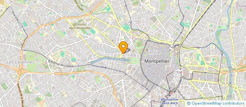 localisation de l'entreprise MADAME CHLOE BENITAH à MONTPELLIER