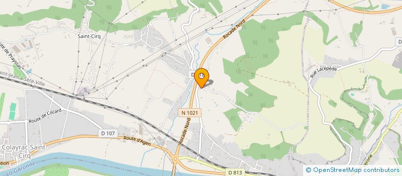 localisation de l'entreprise MADAME CHLOE BENOIT  COLAYRAC-SAINT-CIRQ