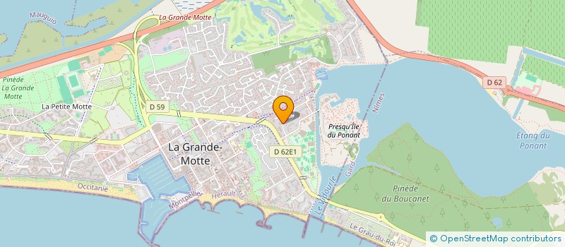 localisation de l'entreprise MADAME CHLOE BEREIZIAT à LA GRANDE-MOTTE