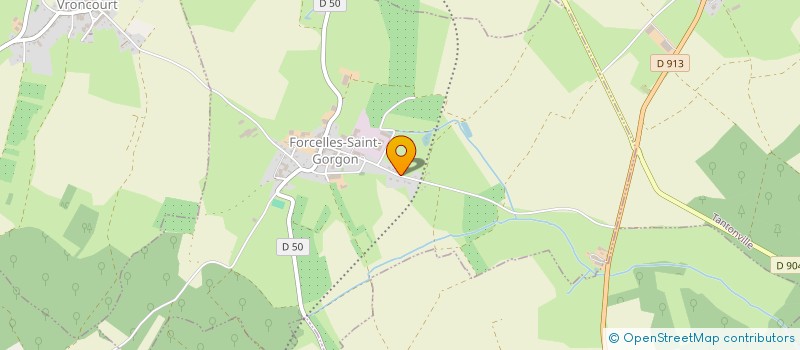 localisation de l'entreprise MADAME CHLOE BERGER  FORCELLES-SAINT-GORGON