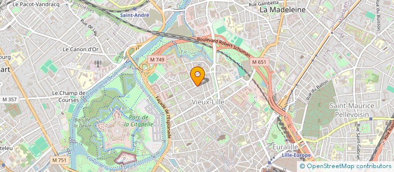 localisation de l'entreprise MADAME CHLOE BERIA à LILLE
