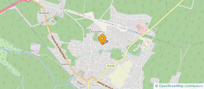 localisation de l'entreprise MADAME CHLOE BERRUYER  MIOS