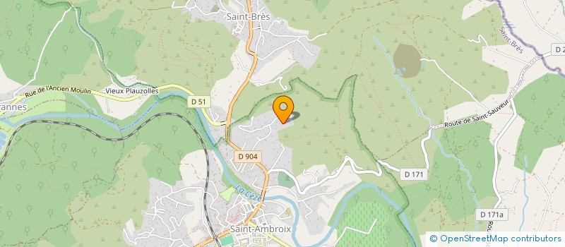 localisation de l'entreprise MADAME CHLOE BERTRAND  SAINT-AMBROIX