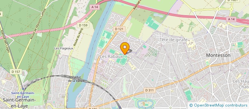 localisation de l'entreprise MADAME CHLOE BESSOT  MONTESSON