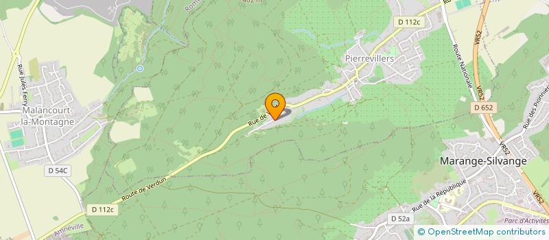 localisation de l'entreprise MADAME CHLOE BIGAUT  PIERREVILLERS