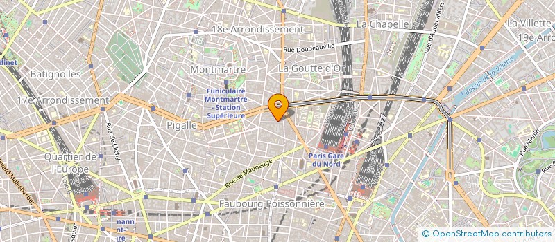 localisation de l'entreprise MADAME CHLOE BLAIN  PARIS