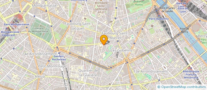 localisation de l'entreprise MADAME CHLOE BLANC  PARIS