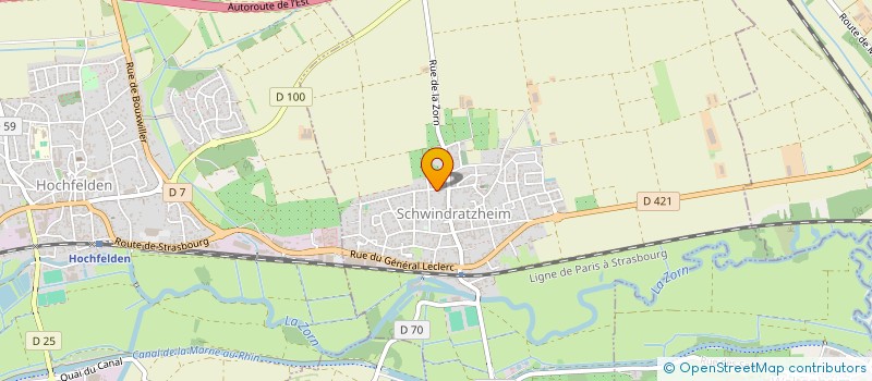 localisation de l'entreprise MADAME CHLOE BOHRER  SCHWINDRATZHEIM