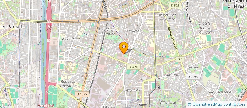 localisation de l'entreprise MADAME CHLOE BOLDRINI à GRENOBLE