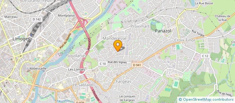 localisation de l'entreprise MADAME CHLOE BOLOTNY à PANAZOL
