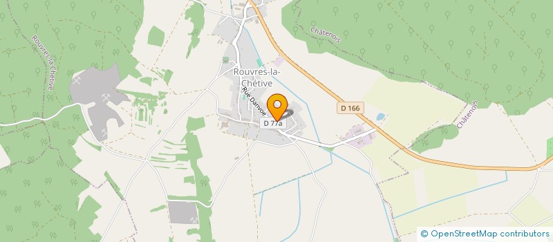 localisation de l'entreprise MADAME CHLOE BONJOUR  ROUVRES-LA-CHETIVE