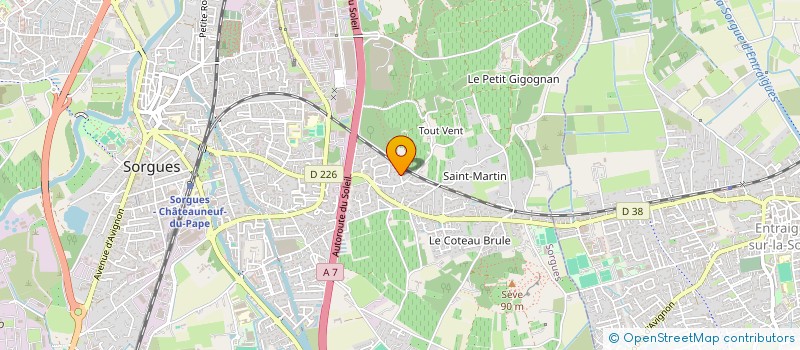 localisation de l'entreprise MADAME CHLOE BORIES  SORGUES