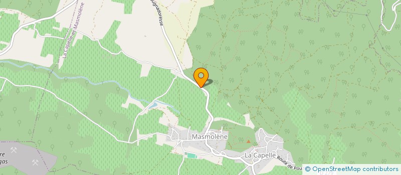 localisation de l'entreprise MADAME CHLOE BOSCH  LA CAPELLE-ET-MASMOLENE