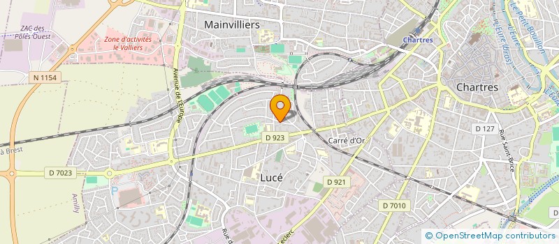 localisation de l'entreprise MADAME CHLOE BOUCHER à LUCE