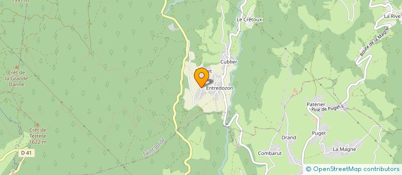 localisation de l'entreprise MADAME CHLOE BOUCHON  SAINT-JORIOZ