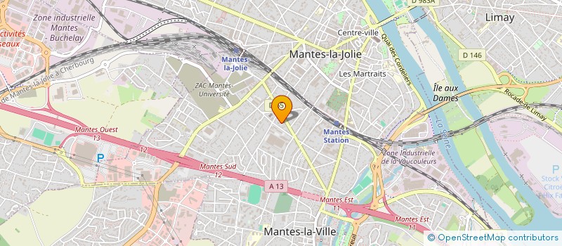 localisation de l'entreprise MADAME CHLOE BOURCET à MANTES-LA-VILLE