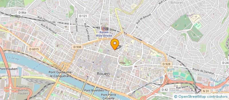 localisation de l'entreprise MADAME CHLOE BOURDET à ROUEN