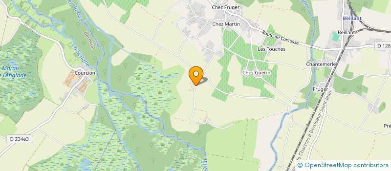 localisation de l'entreprise MADAME CHLOE BOURGUIGNON  COURCOURY