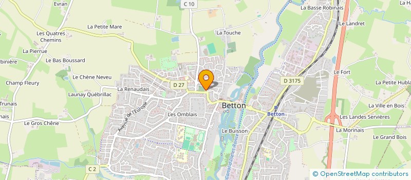 localisation de l'entreprise MADAME CHLOE BOURIEL  BETTON