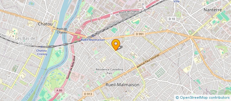 localisation de l'entreprise MADAME CHLOE BOUSSAC à RUEIL-MALMAISON