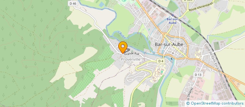 localisation de l'entreprise MADAME CHLOE BRENCKLE  PROVERVILLE