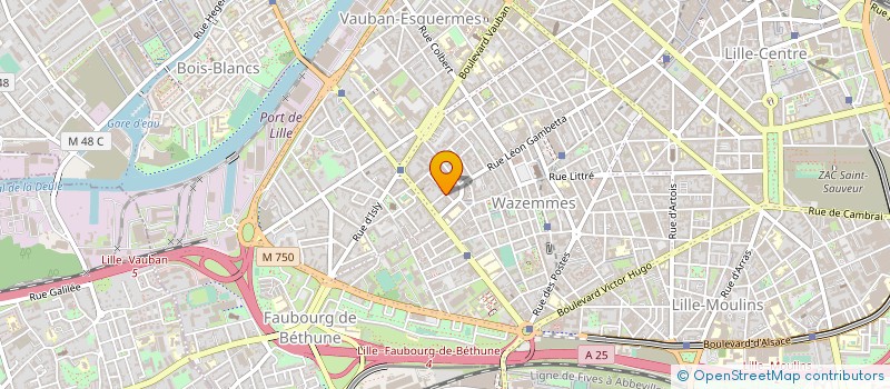 localisation de l'entreprise MADAME CHLOE BRETAUDEAU à LILLE