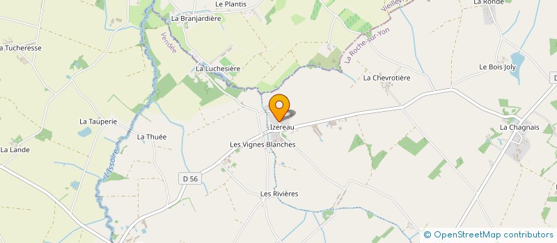 localisation de l'entreprise MADAME CHLOE BRIAND  MONTREVERD